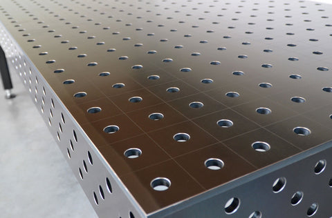 Schweißtische Standard | 15mm Materialstärke plasmanitriert | System 28 Ø