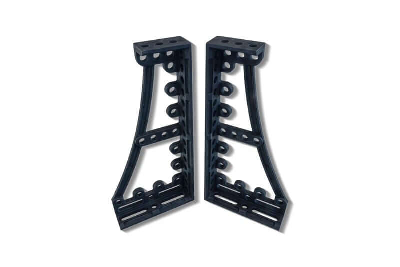 Anschlag- und Spannwinkel 800 mm PRO, 376mm x 800mm x 95mm, aus Stahlguss GGG40, nitriert, für Schweißtische