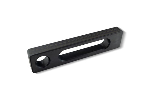 Nitrierter Universal-Anschlag 225mm mit Langloch von 0-100mm für präzise Positionierungen