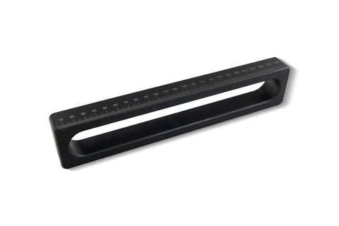 Nitrierter Universal-Anschlag 250mm mit Langloch von 0-200mm für präzise Positionierungen