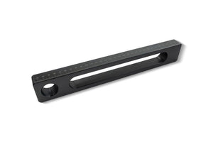 Universal-Anschlag 325 L, 325mm x 50mm x 25mm, nitriert, für präzises Arbeiten auf Schweißtischen mit Systembohrung