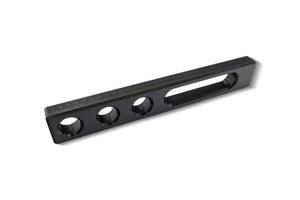 Universal-Anschlag 325mm x 50mm x 25mm, mit Systembohrungen und Langloch, für präzises Arbeiten und Bauteilbefestigungen