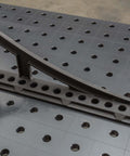 Stabiler Spannwinkel, 750mm x 200mm x 75mm, für präzise Arbeiten und als Anschlag oder Verlängerung