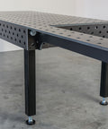 Ausleger zur Verlängerung der Arbeitsfläche, 1000mm x 200mm, mit Raster und Bohrungen