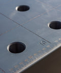 Schweißtisch 1200mm x 1200mm mit plasmanitrierter Oberfläche und 28mm Lochdurchmesser